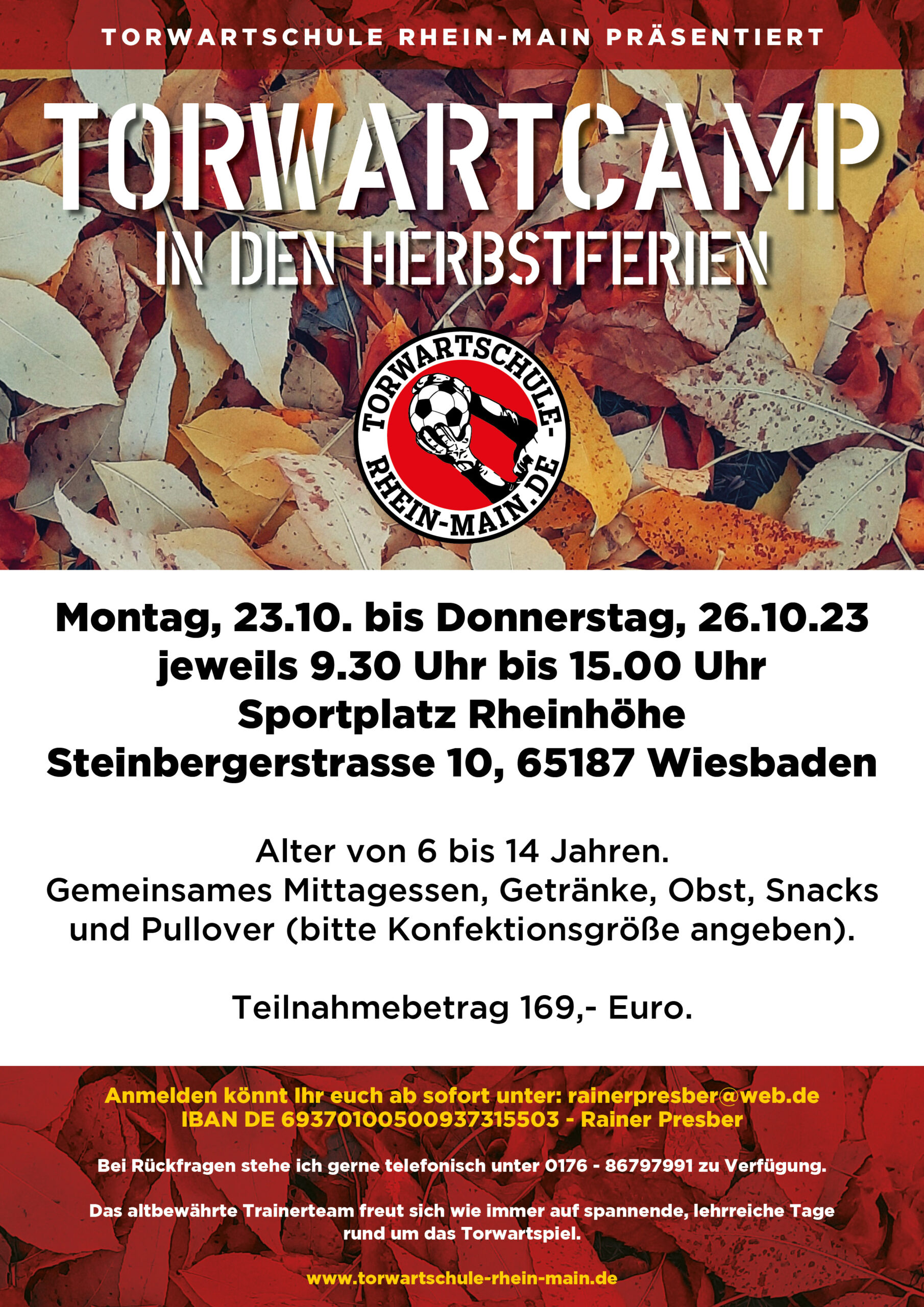 Presber Torwartcamp 2023-Herbst